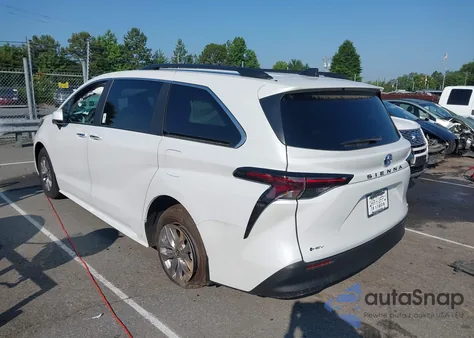 2025 Toyota Sienna Xle из США, поврежденный, VIN 5TDJRKEC9SS246876